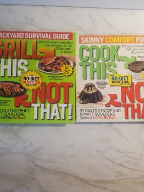 Grill/Cook This Not That Cookbooks